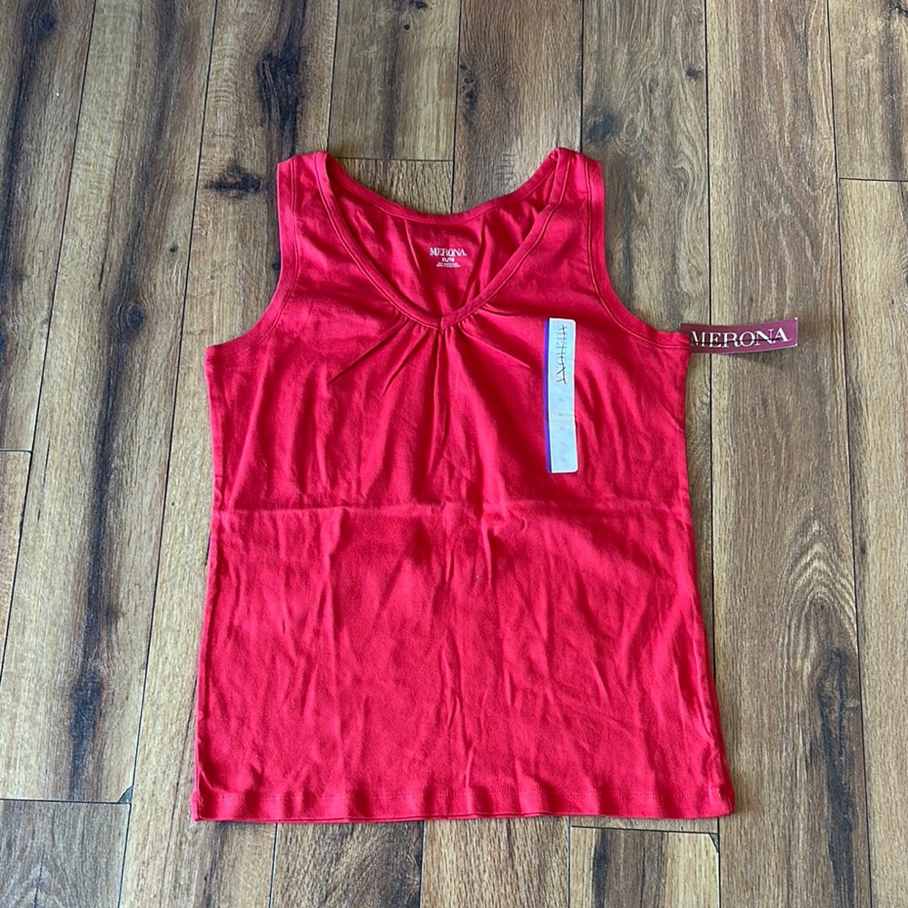 Merona Women's Red Tank Top
